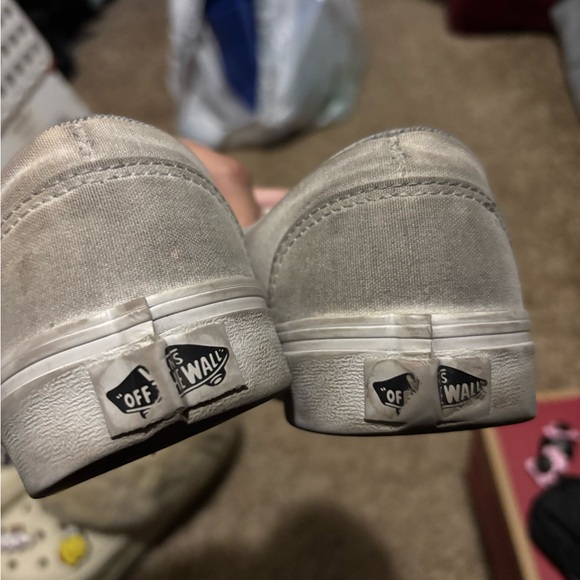 Classic White Slip-On Men Shoes - Picture 3 of 4